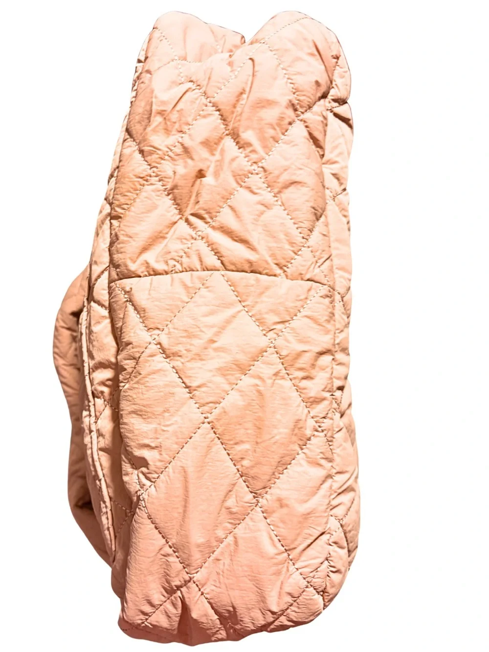 POPPY & PEONIES HAUL IT HOBO BAG Quilted Boho Y2K Oversized NudeTote Lightweight